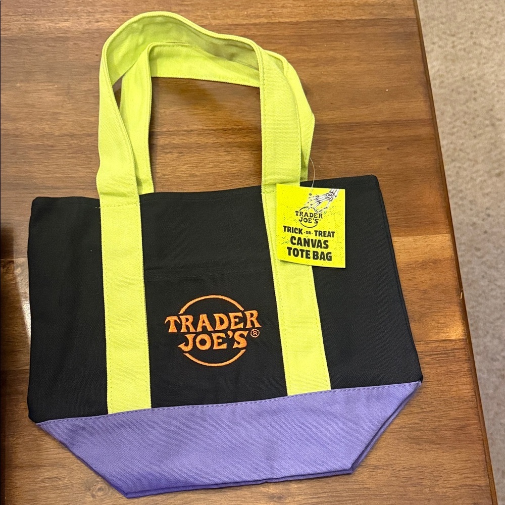 Trader Joe's Canvas Mini Tote Bag